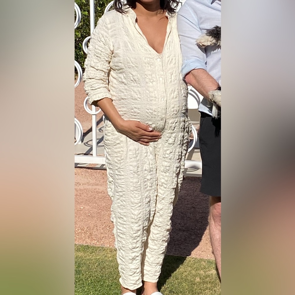 Hatch, one size, Ivory, “Taylor” jumpsuit